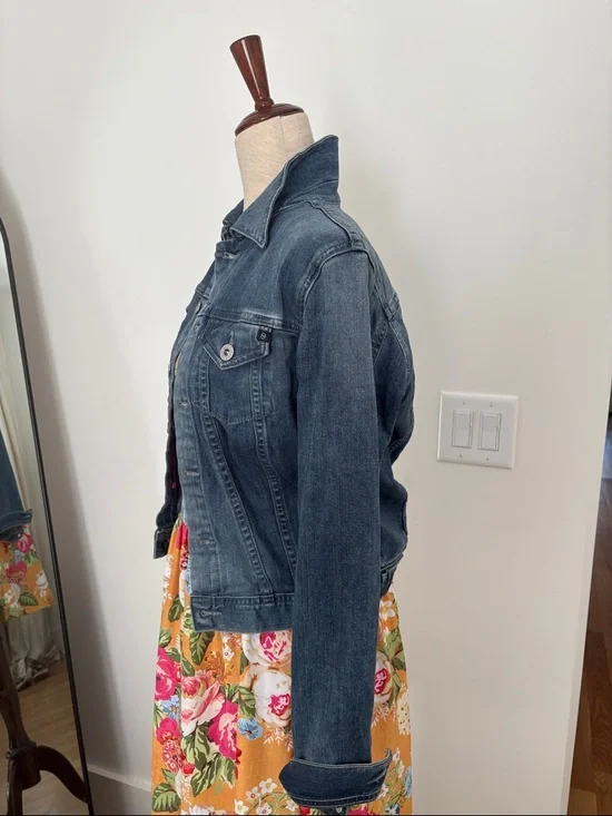 AG Adriano Goldschmied Denim Jean Jacket - Picture 3 of 12